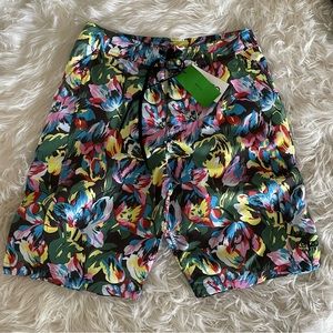 Kenzo printed flower board shorts